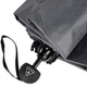 Зонт женский Fulton L930 Mini Invertor-1 Black and Charcoal L930-040096 - изображение 4