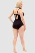 Слитный купальник Sisianna 3902 черный 5XL - изображение 2