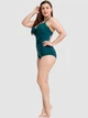 Закритий купальник Sisianna 7745 зелений 3XL - зображення 5