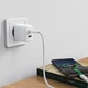 Сетевое зарядное устройство Acefast A25 1 USB/ 1 Type-C 3A 20W PD QC белое - изображение 2