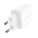 Сетевое зарядное устройство Acefast A25 1 USB/ 1 Type-C 3A 20W PD QC белое - изображение 6