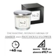 Ароматична свічка Bispol у склянці з металевою кришкою Fragranced Candle №2 (snp100-002) - изображение 7