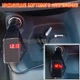 Автомобильный FM модулятор ФМ трансмиттер Bluetooth 4.2 с дисплеем и зарядкой 2.1А BPS N8S от прикуривателя USB TFCard Black - изображение 7