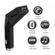 Автомобильный FM модулятор ФМ трансмиттер Bluetooth 4.2 с дисплеем и зарядкой 2.1А BPS N8S от прикуривателя USB TFCard Black - изображение 9