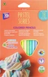 Цветные трехгранные карандаши Cool for School Pastel Премиум 18 цветов (CF15185) - изображение 1