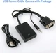 Адаптер Erston VGA Male - HDMI Female with 3.5 mm&USB cable (PCZ-2012) - зображення 10
