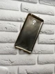 Силиконовый чехолс тиснением и золотым ободком для Meizu M3 Note Коричневый - изображение 2