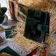 Шкіряний картхолдер Hi Art "7 wonders of the world" CH-06 Crystal Green - зображення 2