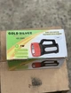 Фонарь прожектор ручной Gold Silver GS-2665 7 Вт переносной, мощный аккумуляторный фонарь с боковой лампой - изображение 15