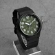 Наручний годинник Casio MW-240-3B Чорний\Оливковий екран на полімерному ремінці - зображення 3