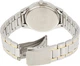 Мужские часы Casio MTP-1381G-9A Золотисто-серебристые - изображение 2