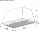 Вытяжка Pyramida ABH 52 PBA (1150) WH - изображение 5