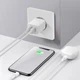 Сетевое зарядное устройство Baseus Compact Charger 10.5W 2USB White (CCXJ010202) - изображение 3