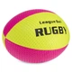 Мяч для регби RUGBY Liga ball (PU, р-н 9in, Желто-Красный) (RG-0391_Желто-Красный) - изображение 3