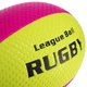 Мяч для регби RUGBY Liga ball (PU, р-н 9in, Желто-Красный) (RG-0391_Желто-Красный) - изображение 4