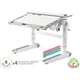 Парта Mealux Ergowood L Multicolor TG Energy (BD-810 TG/MC Energy) - изображение 5