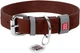 Ошейник для собак кожаный WAUDOG Classic 15 мм х 27-36 см Коричневый (02076Collar) - изображение 1