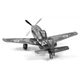 Металлический конструктор 3Д Metal Earth - Mustang P-51, MMS003 - изображение 4