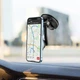 Универсальный автомобильный магнитный держатель Автодержатель для телефона к панели или стеклу Hoco CA100 Ring Magnetic Center Сonsole Car Рolder - изображение 2