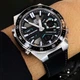 Мужские часы Casio EFV-C110L-1AVEF Серо-черные с серебристым - изображение 3