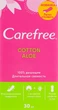 Гигиенические ежедневные прокладки с экстрактом алоэ, 30шт - Carefree Cotton Aloe 30шт (791428-25632) - изображение 1