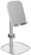 Держатель для мобильных устройств Baseus Literary Youth Desktop Bracket Silver (SUWY-0S) - изображение 1