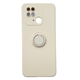 Чехол Fiji Holder Ring для Xiaomi Redmi 10C бампер накладка с подставкой Ivory White - изображение 1