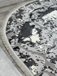 Килим з комбінованим ворсом і термоусадкою Alaska 3х3 м. Коло Gray 08148A - зображення 11