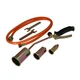 Пальник для руберойду 3 насадки + шланг 1,5 м FasterTools 19,5 кВТ 1850С (Е3225) - зображення 1