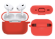 Чохол-накладка DK Silicone Candy Friendly з карабіном для Apple AirPods Pro 2 (red) - зображення 2