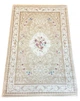 Классический ковер Flower 0.7x1.4 м. Beige P659B - изображение 1