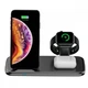 Беспроводная док-станция для зарядки 4 в 1 Smart Pro Wireless Charger HS-298 - изображение 2