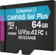 Карта памяти Kingston Canvas Go! Plus microSDXC 64GB UHS-I U3 V30 (SDCG3/64GBSP) - изображение 3