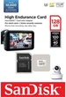 Карта пам'яті SanDisk High Endurance microSDXC 128GB Class 10 U3 V30 (SDSQQNR-128G-GN6IA) - зображення 2