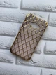 Силіконовий чохол для SAMSUNG Galaxy J1Ace J110 Ромби випуклі. Золота сітка - зображення 1