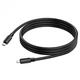Кабель Type-C - Type-C Hoco X84 Solid 60W чорний - зображення 1