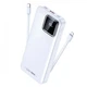 Зовнішній портативний аккумулятор Power Bank Remax 20000 mah RPP-513 з швидкою зарядкою White - зображення 2
