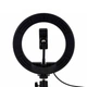 Кольцевая лампа селфи кольцо разноцветное Ring Light MJ20 RGB LED 20 см на USB - изображение 6
