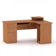 Угловой стол компьютерный Компанит СУ-3 с полкой/тумбой и ящиками ЛДСП Ольха - изображение 1