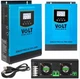 Источник бесперебойного питания (ИБП) Cолнечный инвертор Volt Polska Sinus Pro Ultra 1000/2000W 12v (Синий) - изображение 2
