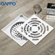 Душевой трап латунный хром 100*100 GAPPO G81052 - изображение 3