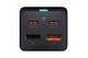 Зарядний пристрій Baseus GaN3 Pro 65W (2xUSB, 2xType-C+ розетка) + кабель USB-C 100W black - зображення 7
