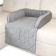 Лежак для Собак и Котов на диван Haustier Sofa Bed Silver S - 60х90х15см (S9-1-029) - изображение 2