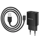 СЗУ Borofone BA53A Powerway 2.1A (2USB-A) + кабель USB to Lightning Черный - изображение 4