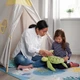 Мягкая игрушка IKEA BLAVINGAD черепаха, зеленый, 44 см 505.221.01 - изображение 4