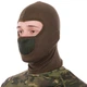 Підшоломник балаклава тактична Zelart Heroe ZK-6 Khaki - зображення 1