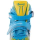 Роликовые коньки Zelart Banwei 168 с защитой размер 31-34 Light Blue-Yellow - изображение 7