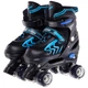 Роликовые коньки раздвижные Zelart Bamwei 9850 размер 39-42 Black-Blue - изображение 1
