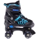 Роликовые коньки раздвижные Zelart Bamwei 9850 размер 39-42 Black-Blue - изображение 2