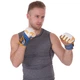 Перчатки для смешанных единоборств MMA кожаные UFC TrueThai UTT-75542 L-XL синий-белый - изображение 9